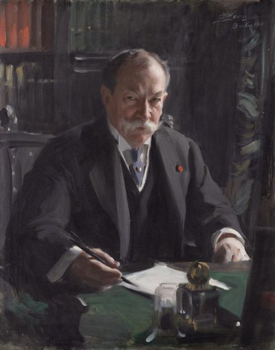 Ambassadør David Jayne Hill af Anders Leonard Zorn